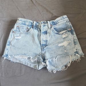Levi's 501® Original Fit High Rise Jean Shorts